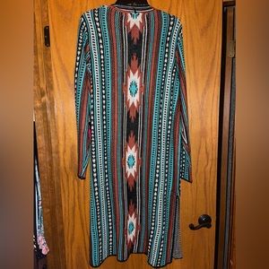 Rock and roll Aztec cardigan NEVER WORN WITH TAGS